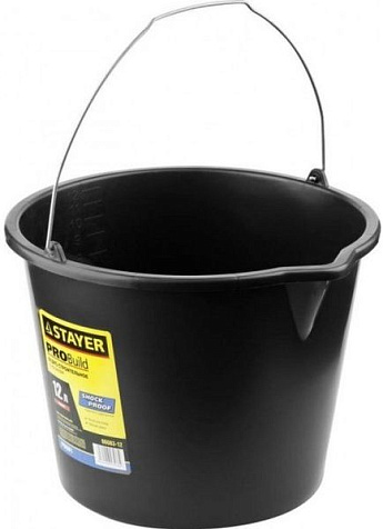 Ведро строительное STAYER Profi, 12л купить в СОМ