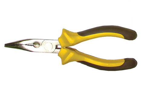 Тонкогубцы BIBER Мастер, 160мм, изогнутые купить в СОМ