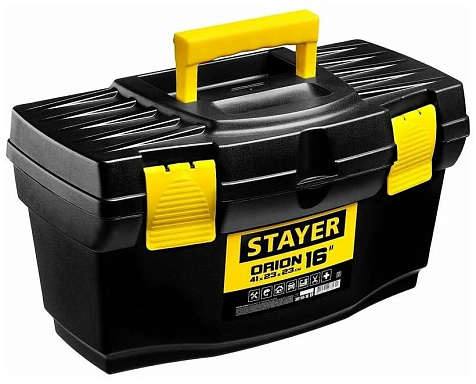 Ящик для инструмента STAYER Orion-16, 410х230х230мм купить в СОМ