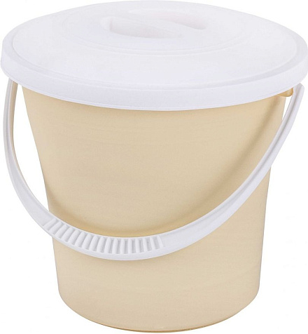 Ведро 10,0 л с крышкой М374 купить в СОМ