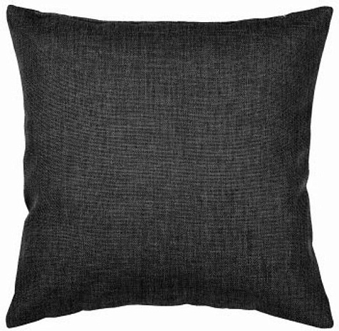 Подушка 40х40 рогожка/пэ ВН графит купить в СОМ