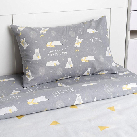 Комплект постельного белья Этель Большие мечты 1.5сп бязь купить в СОМ