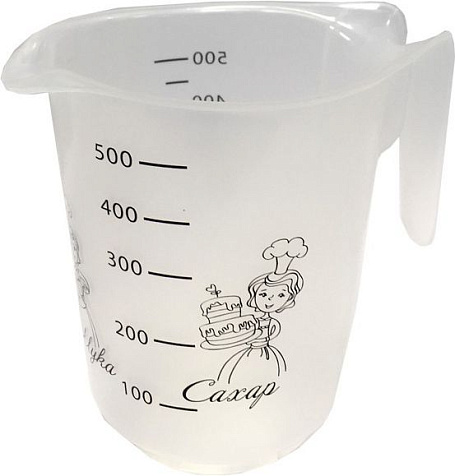Кувшин мерный 0,5л с рисунком MPG6955 купить в СОМ