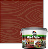 Пропитка защитно-декоративная Dufa WOOD PROTECT, махагон, 2.5 л купить в СОМ